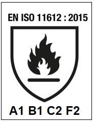 EN ISO 11612 : 2015 A1 B1 C2 F2
